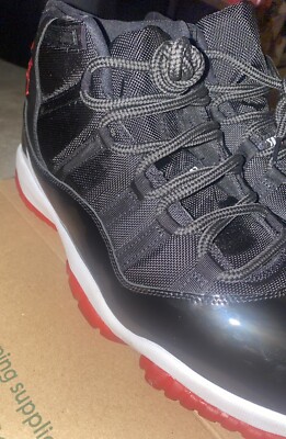Nike Air Jordan XI 11 Retro 2001 Bred “Playoffs” | eBay