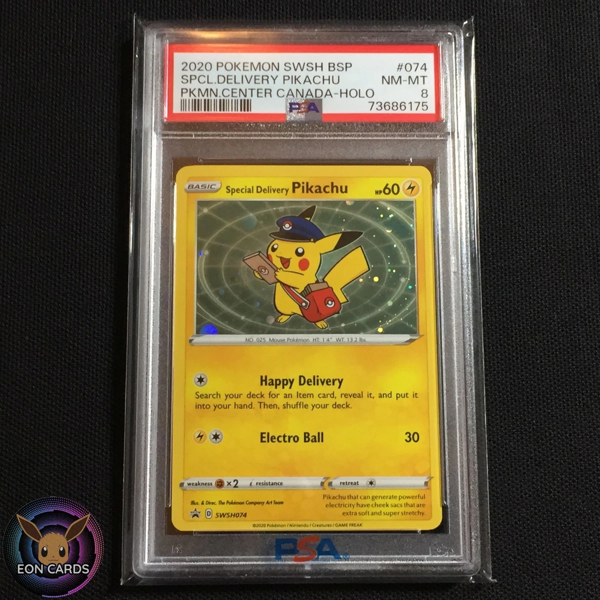 Pikachu Pokémon TCG Professional Sports Authenticator (PSA) Grade