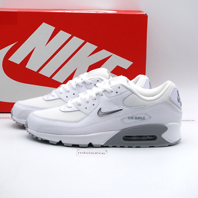 Size 11 Men's Nike Air Max 90 Jewel Swoosh Sneakers FN8005-100