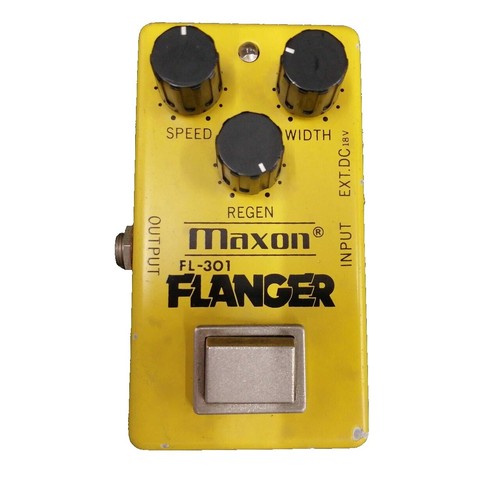 MAXON FL-302 Flanger Vintage Guitar Effects Pedal Made in Japan | eBay
