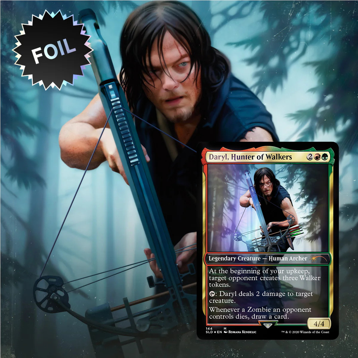 Magic: The Gathering TCG - Secret Lair x The Walking Dead FOIL