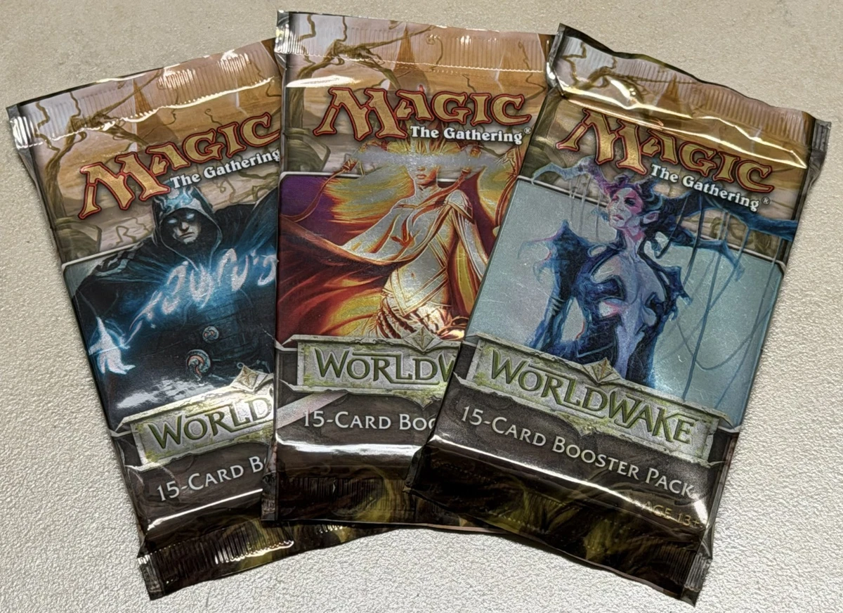 Magic: The Gathering Worldwake Sealed Collectible Card Game Packs