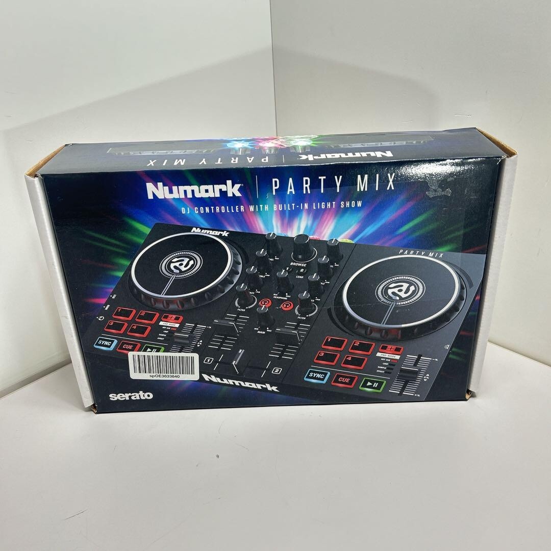 Numark Party Mix Ⅱ DJ Controller Equipped with LED party Lights