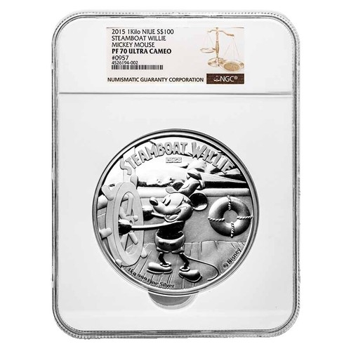 2002 New Zealand Hector's Dolphins $5 Coin - NGC MS69 TOP POP