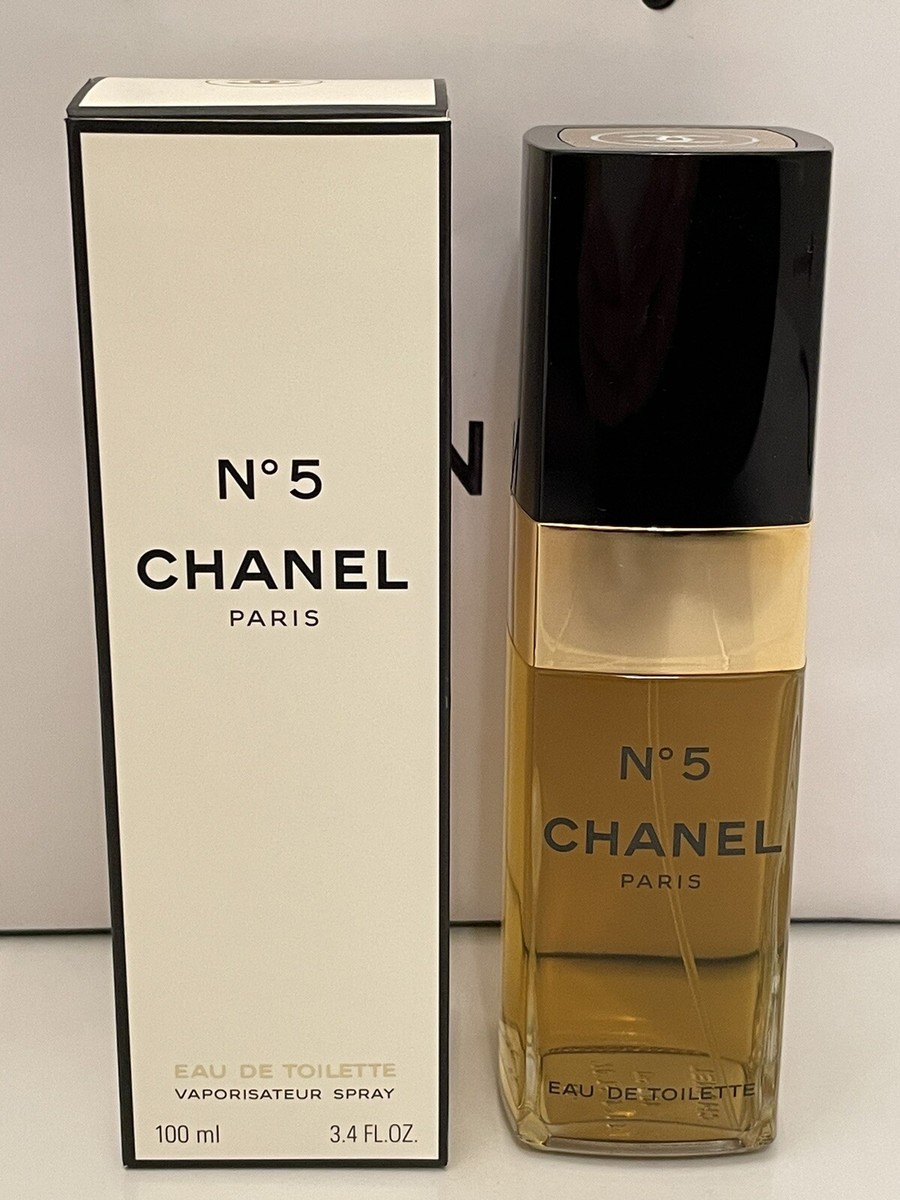 Vtg CHANEL No. 5 Eau De Toilette EDT SPRAY 3.4 fl oz/100 ml RARE