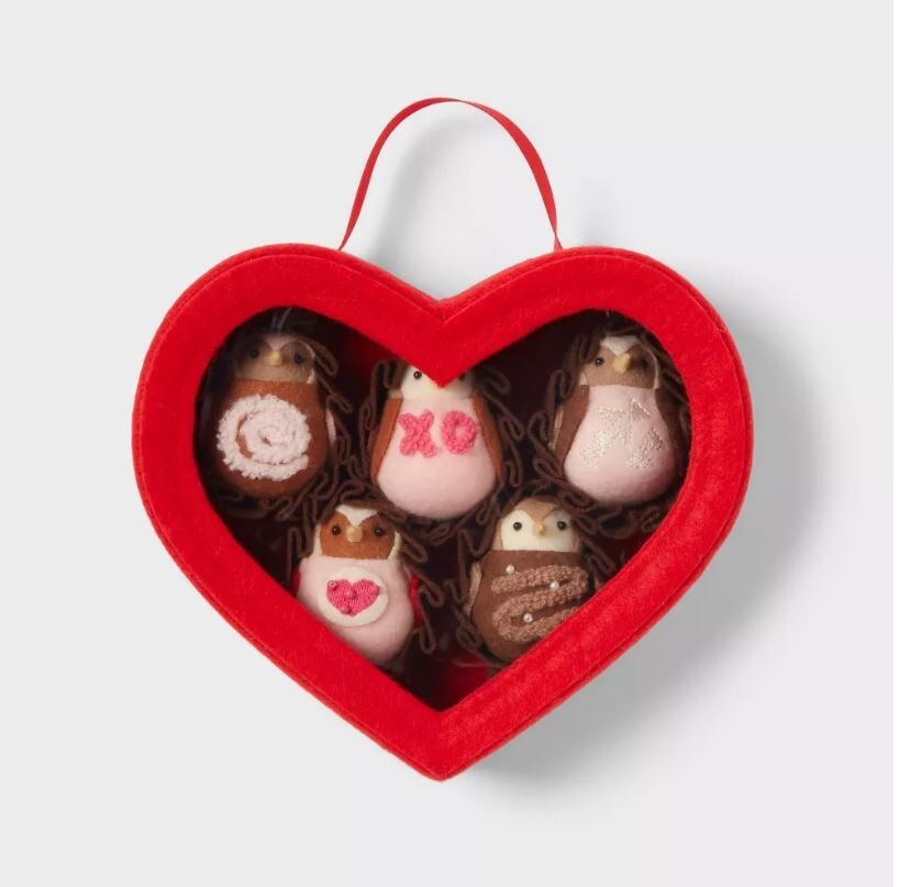 Featherly Friends™ Chocolate Box Valentine's Day Decorative Object