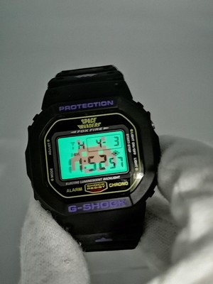 Casio G-SHOCK DW-5600VT Space Invaders Limited Edition Watch Japan
