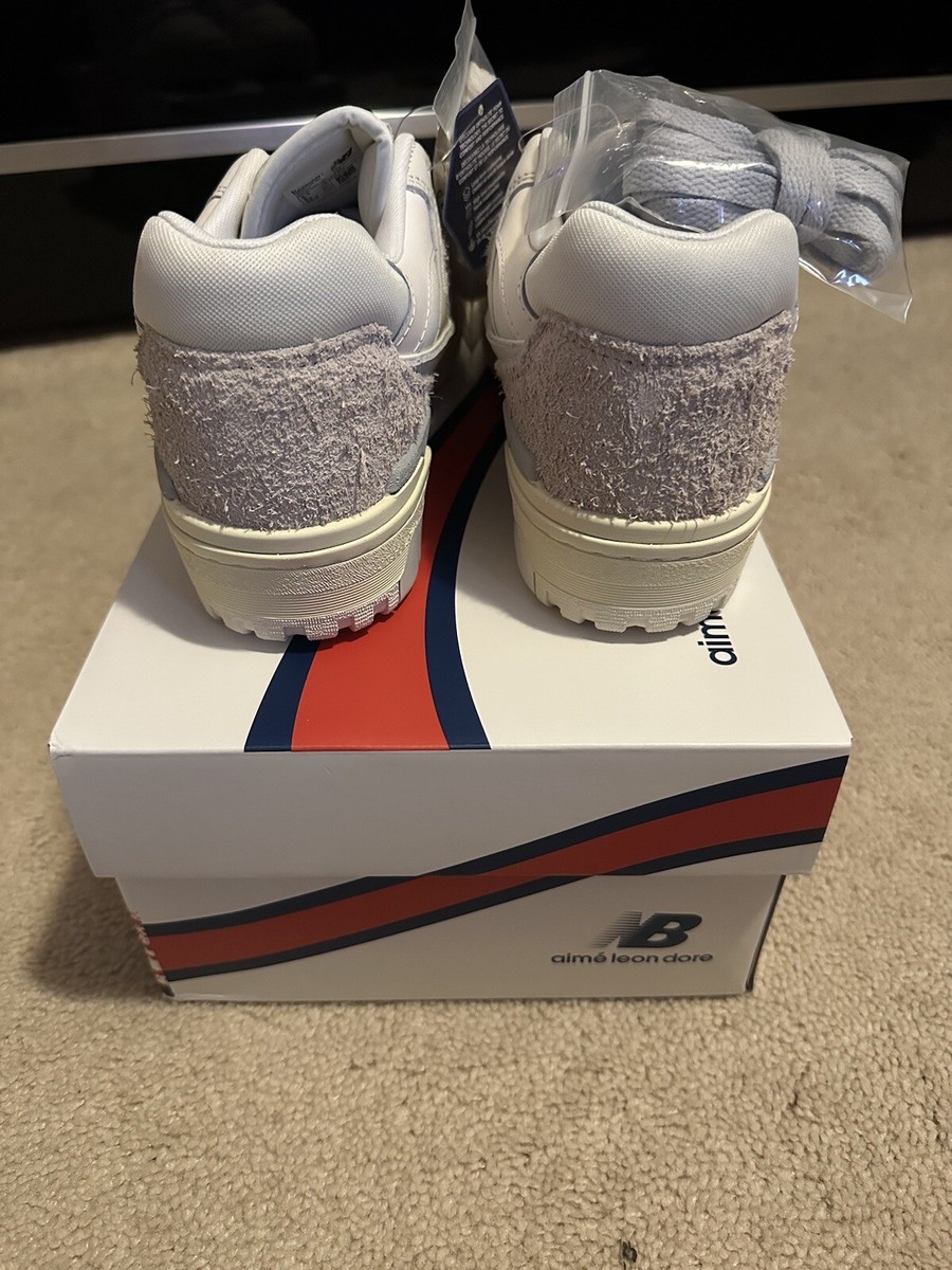 Size 8.5 - Aime Leon Dore x New Balance 550 'White Leather