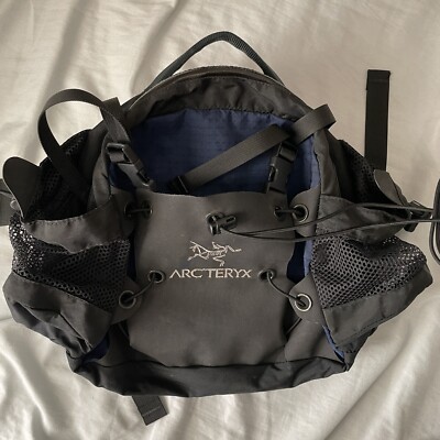 Arc'teryx Q10 & Q5 Lumbar Pack Set Rare Fanny Vintage Black Blue