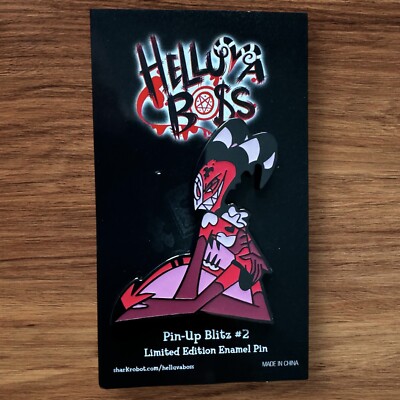 BLITZ Pin-Up #2 - Enamel Pin Official - Helluva Boss | eBay