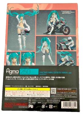 Max Factory Figma 250 Hatsune Miku Racing Miku 2014 EV MIRAI ver