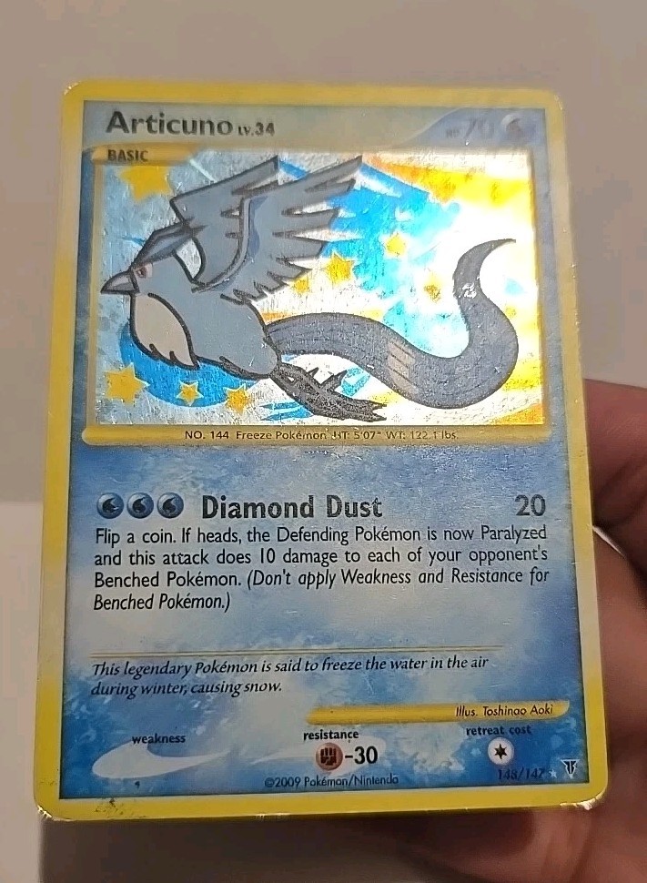 POKEMON ARTICUNO LV. 34 148/147 PLAYED HOLO | eBay