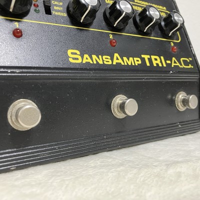 TECH21 NYC SansAmp TRI-AC TRI-A.C. Electric Guitar Effect Pedal