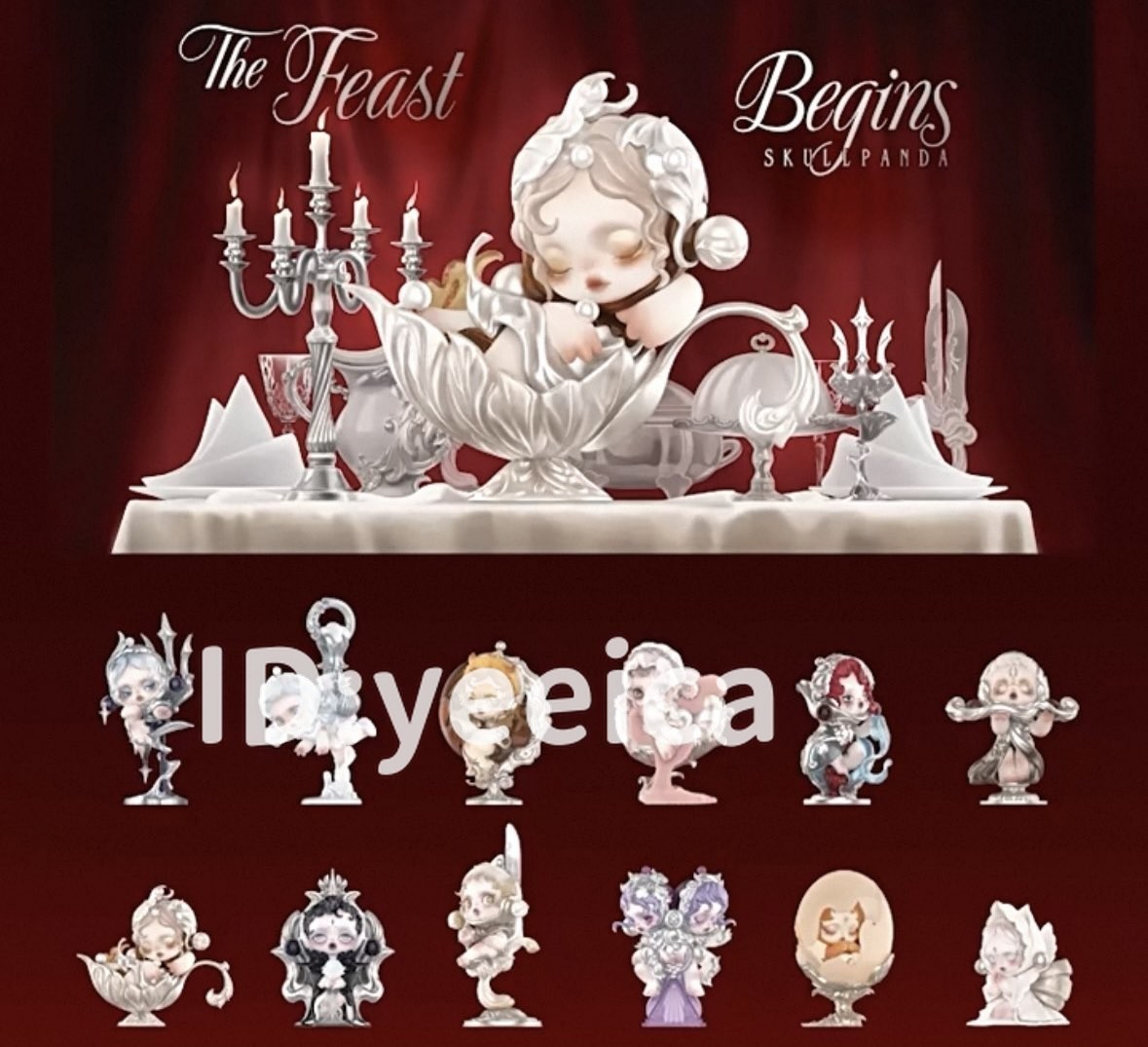 Authentic SKULLPANDA The Feast Begins Series Blind Box Confirmed