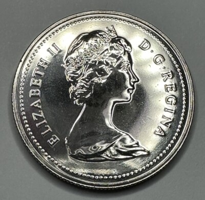 1981 Canadian Dollar Proof Like Coin from Mint Set. Uncirculated