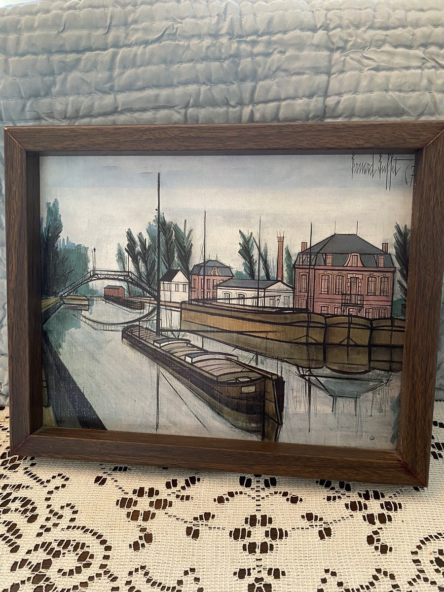 1967 Bernard Buffet canal de saint-quentin Limited Edition