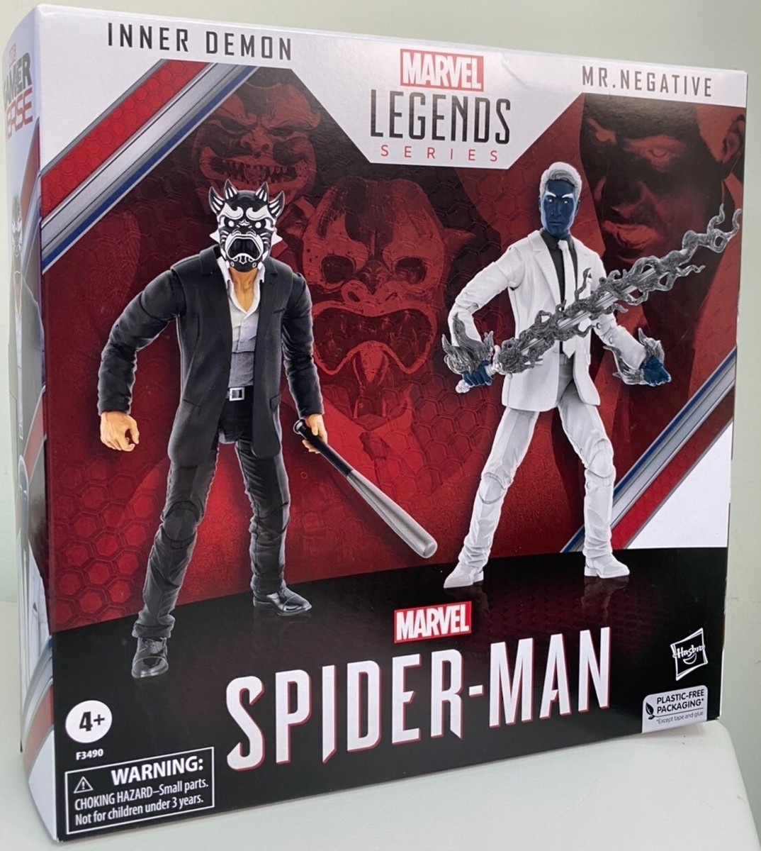 HASBRO MARVEL LEGENDS SPIDER-MAN GAMEVERSE DEMMON & MR. NEGATIVE
