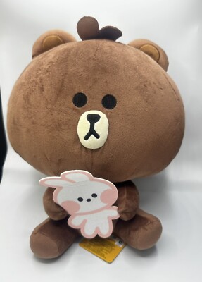 Line Friends Brown Bear XL Huge 16” Plush New Free Shipping | eBay