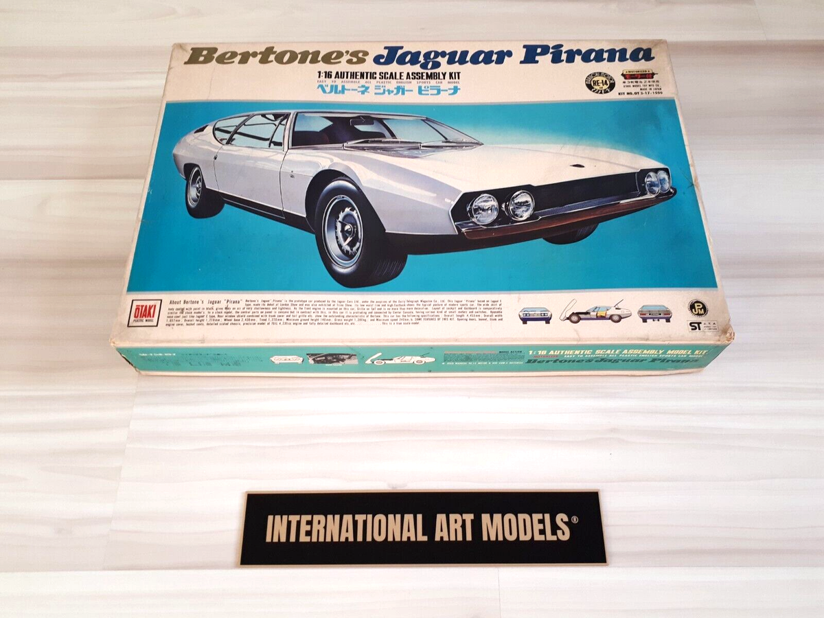 BERTONE'S JAGUAR PIRANA in 1/16 SCALE | OTAKI made in Japan | eBay