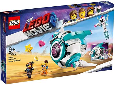 Lego Movie 2 Set 70830 SWEET MAYHEM'S SYSTAR STARSHIP! Emmet