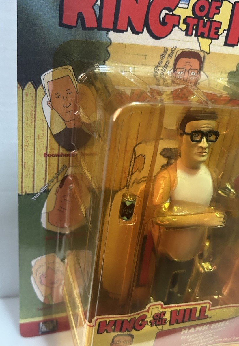 King of The Hill Hank Hill Action Figure by Toycom 2002 20th
