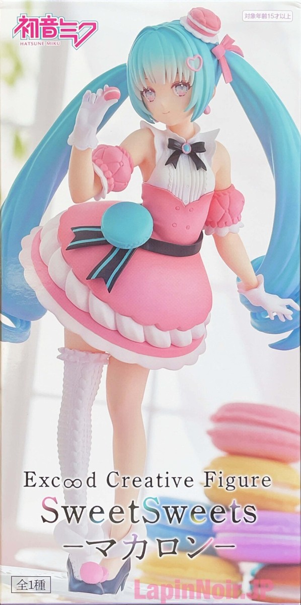 Hatsune Miku Exceed Creative Figure SweetSweets Macaron FURYU | eBay