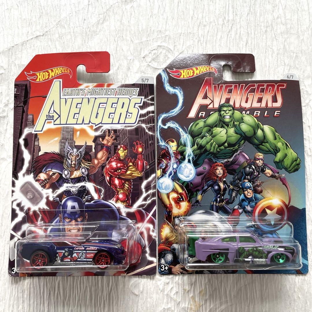 Hot Wheels Avengers ミニカー 8個セット 【公式通販】