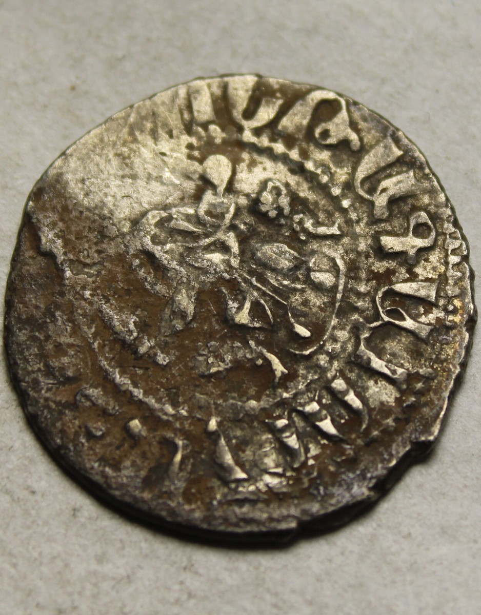 Rare original Silver Medieval Coin/Tram/LEVON I (1198-1219)Leo The