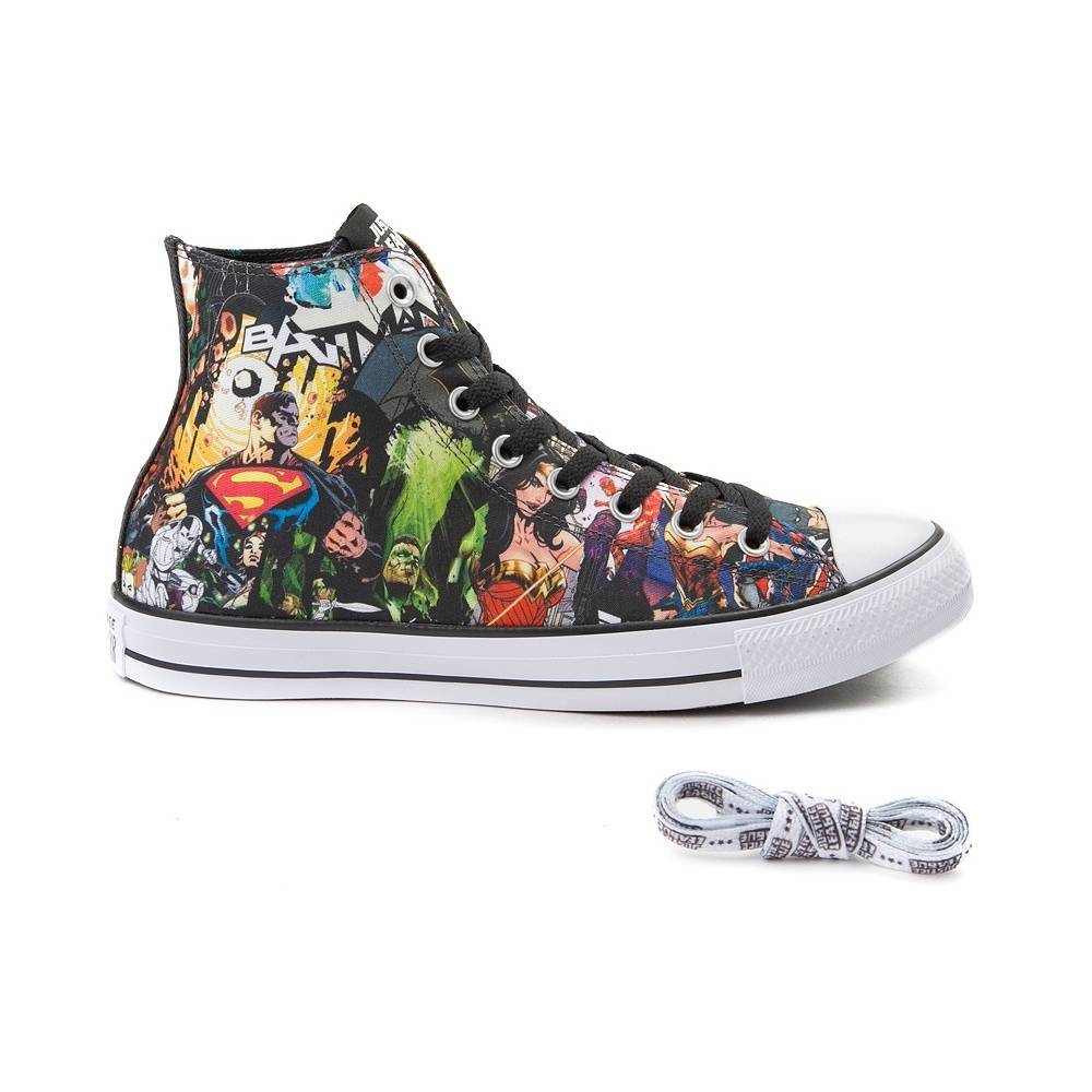 NEW PRINT Converse Chuck Taylor All Star Hi DC Comics Justice