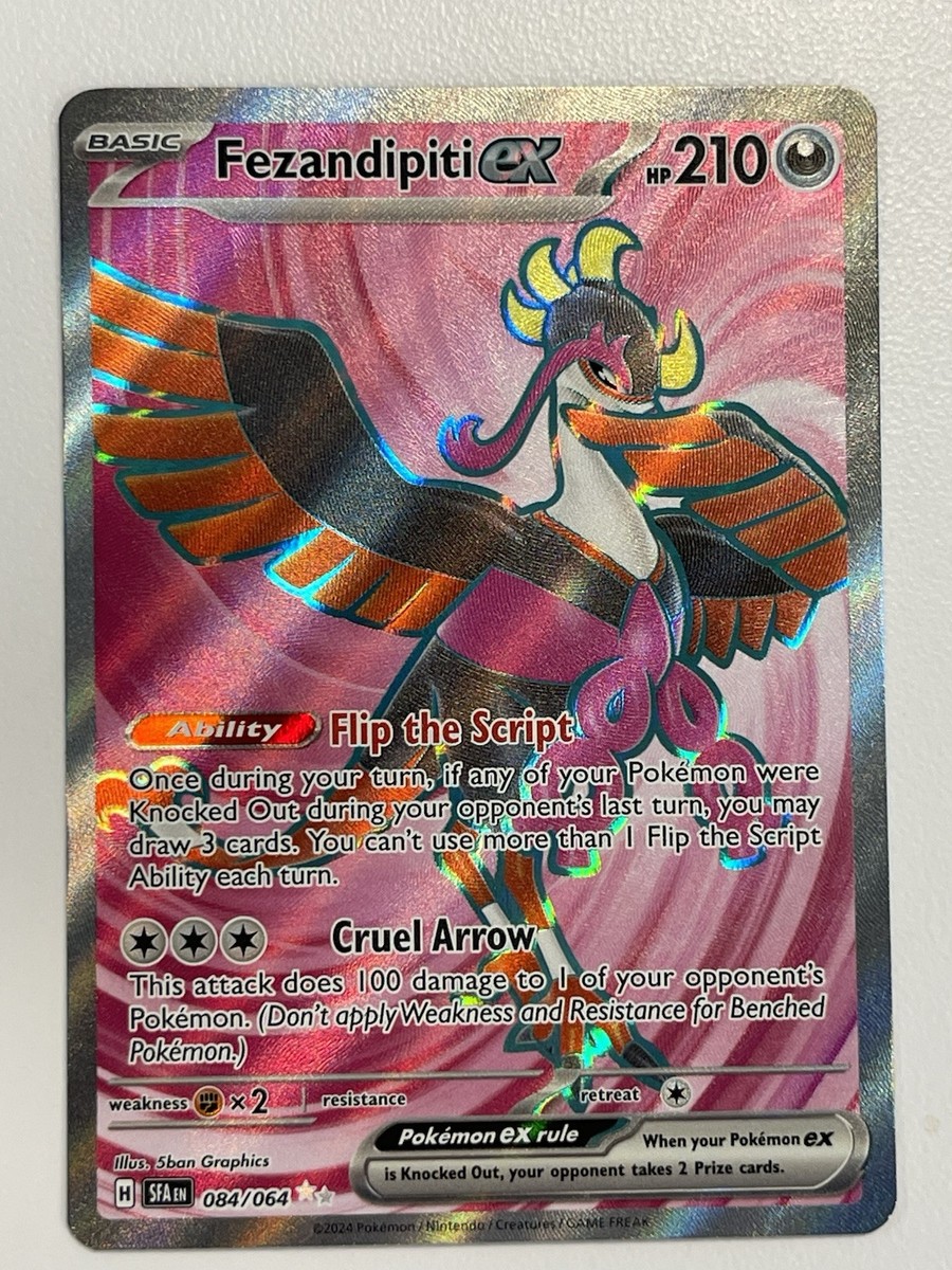 Fezandipiti ex 84/64 FA Rare Holo | eBay