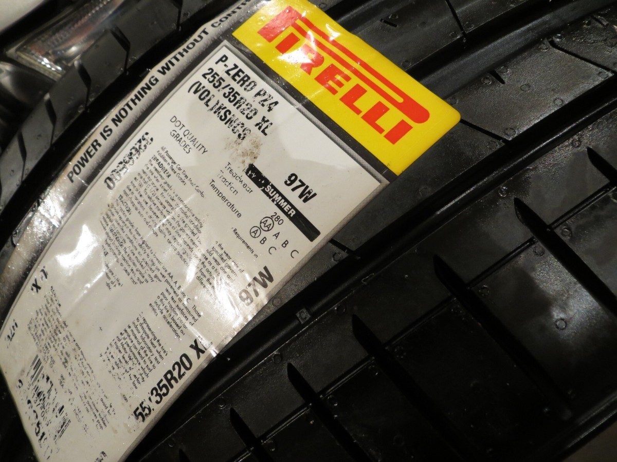 NEW 1 ONE PIRELLI P ZERO PZ4 PNCS VOL 3266500 255/35R20XL 97W 255