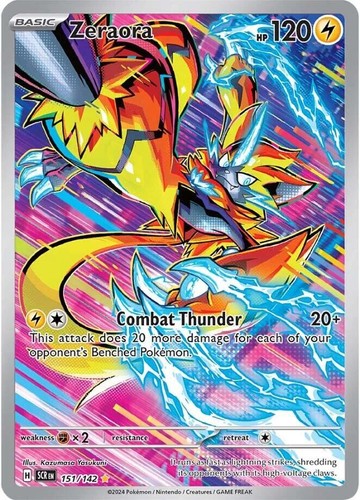 Pokemon PTCG S-Chinese Card Zeraora VMAX Holo Full Art CS5aC-153