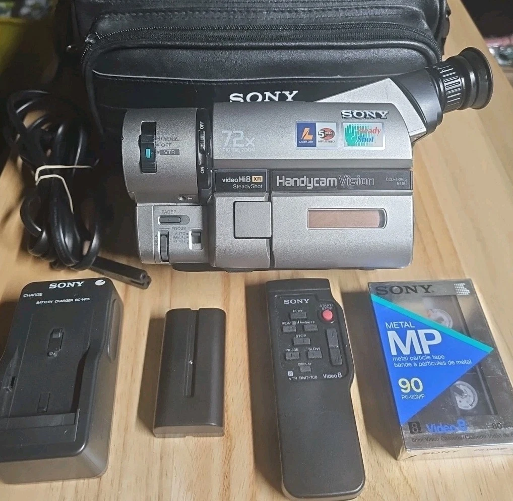 Sony Handycam Vision Camcorders 72x Digital Zoom for sale | eBay