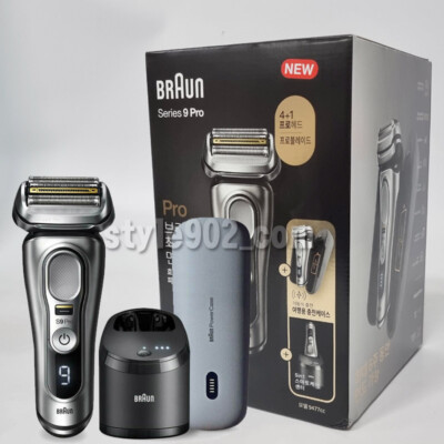 Original Braun Series 9 Pro Electric Shaver with PowerCase 9477cc
