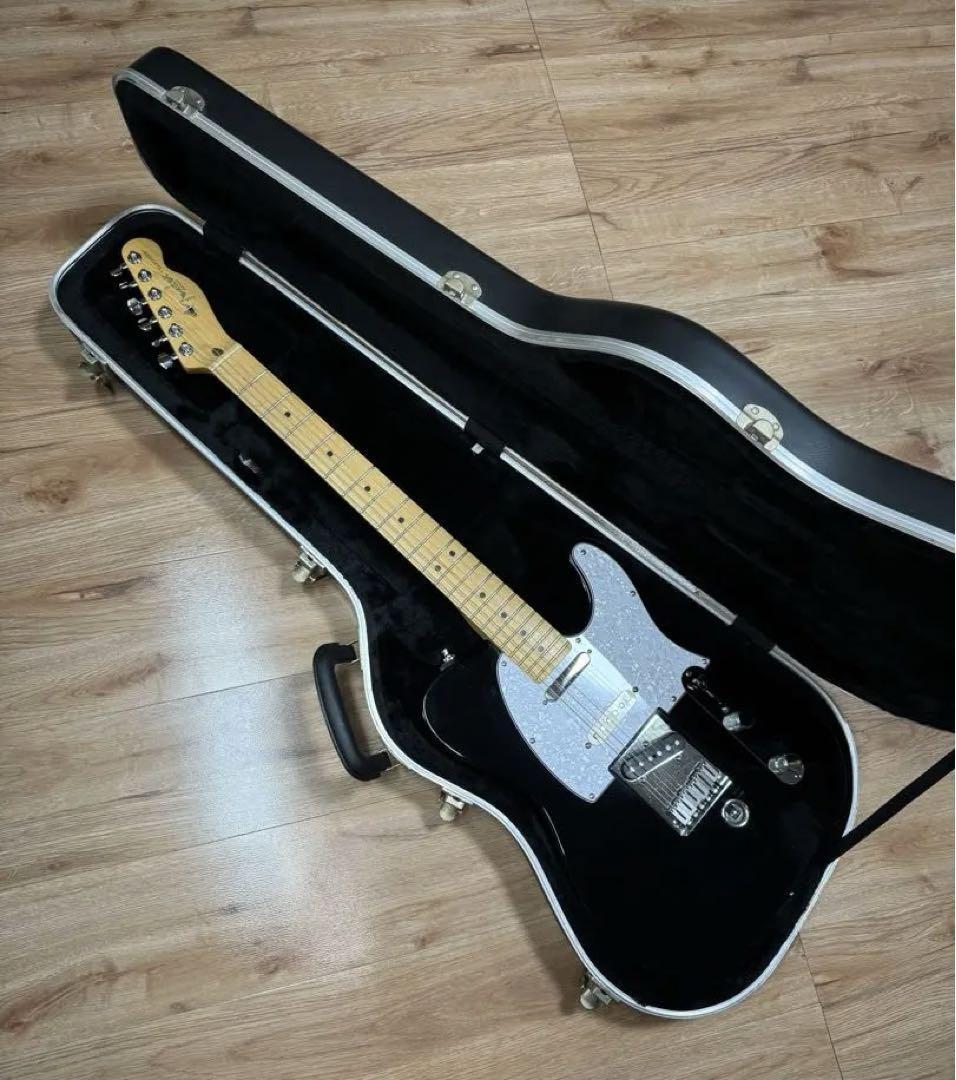 Fender USA Nashville B-Bender Telecaster Black Electric Guitar W