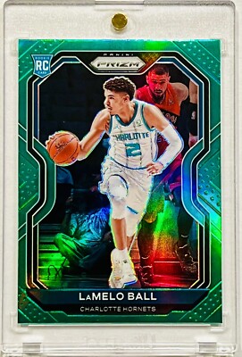 LAMELO BALL 2020-21 Panini Prizm GREEN PRIZM Rookie RC #278
