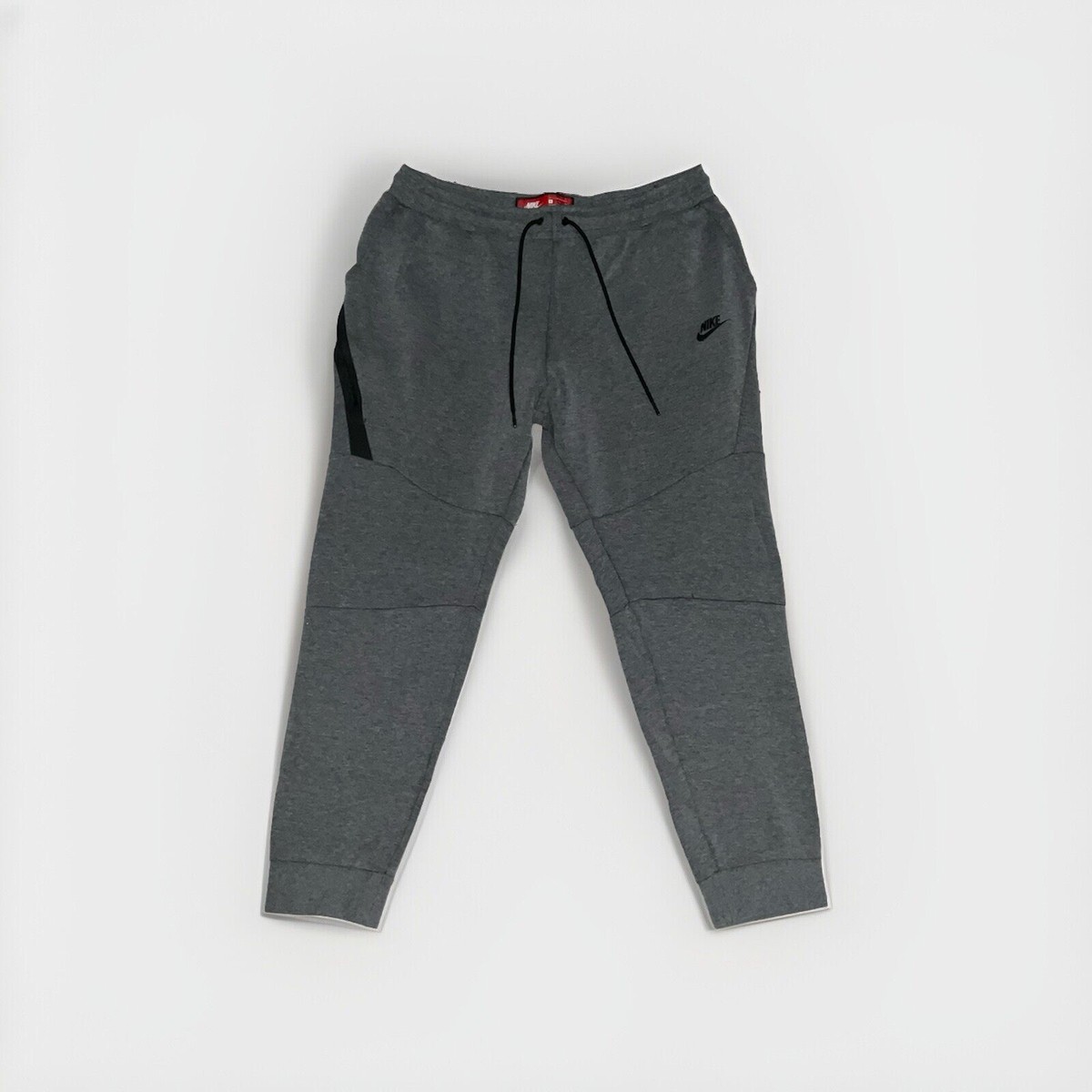 Men's Size XL Nike Tech Fleece Slim Tapered Pants 805162-091 Gray