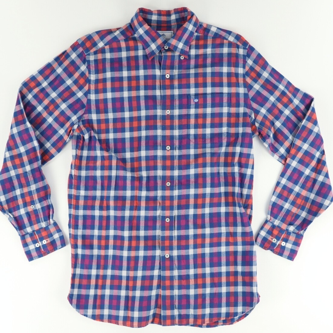 Southern Tide Classic Fit Cotton Plaid Long Sleeve Button Down