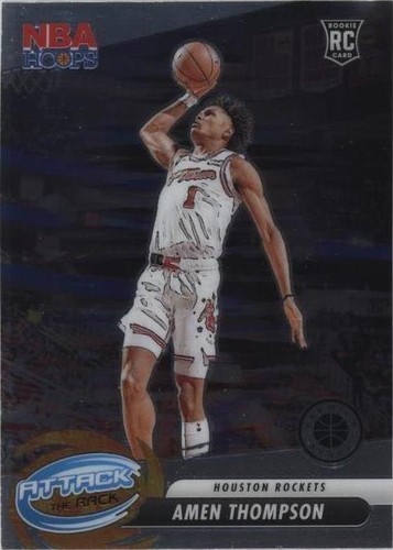 2023-24 PANINI NBA HOOPS PREMIUM STOCK AMEN THOMPSON SILVER