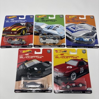 Hot Wheels Premium - Car Culture - SILHOUETTES 2018- Full Complete