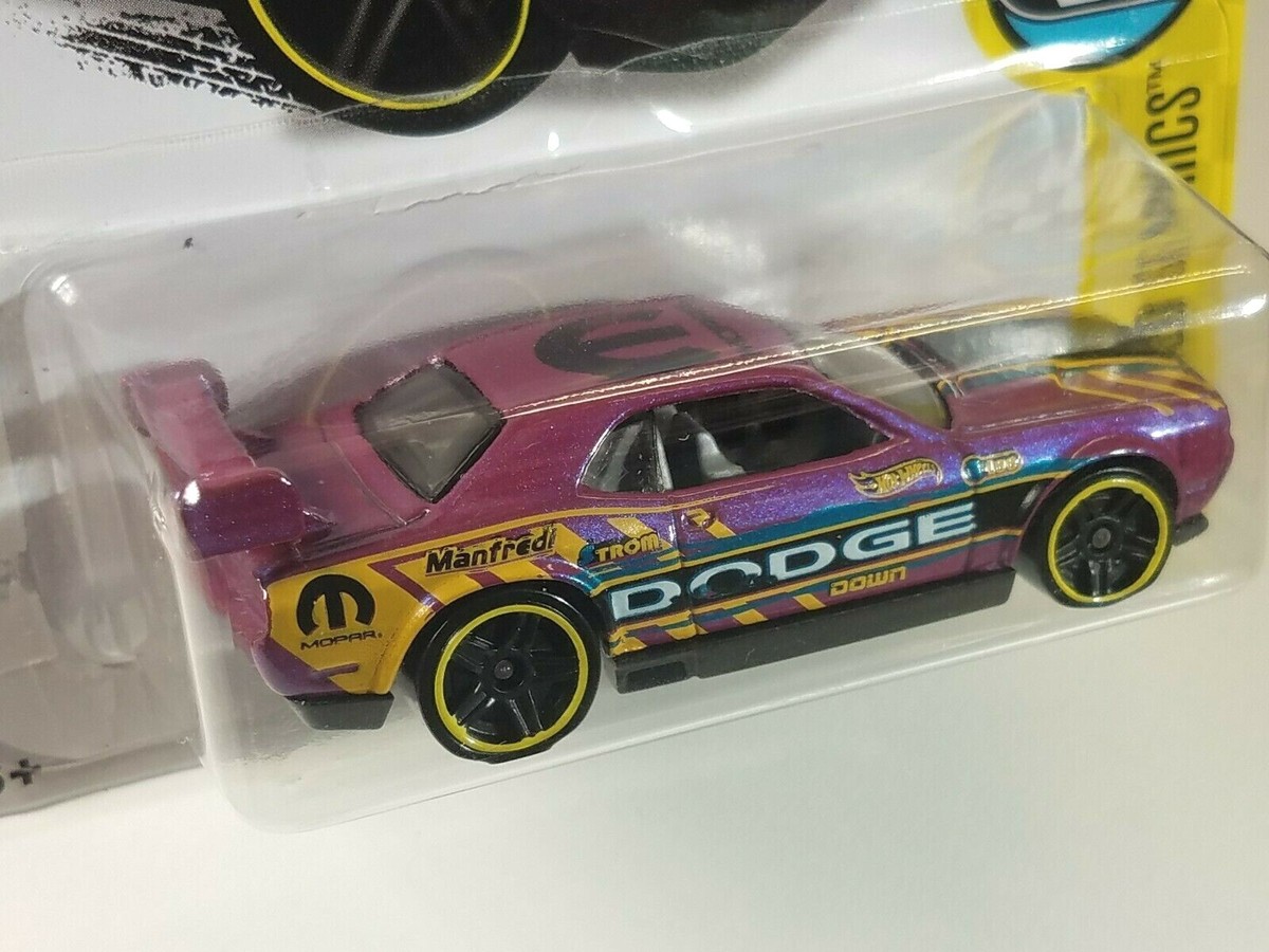 2016 Hot Wheels Dodge Challenger MOPAR Metallic Purple Drift Race