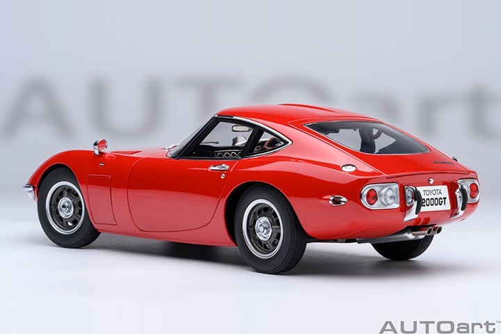 AUTOart 1967 TOYOTA 2000GT 1/18 MODEL CAR RED 79547 | eBay