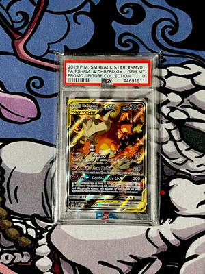 Pokémon TCG Reshiram & Charizard GX Sun & Moon SM201 PSA 10 | eBay