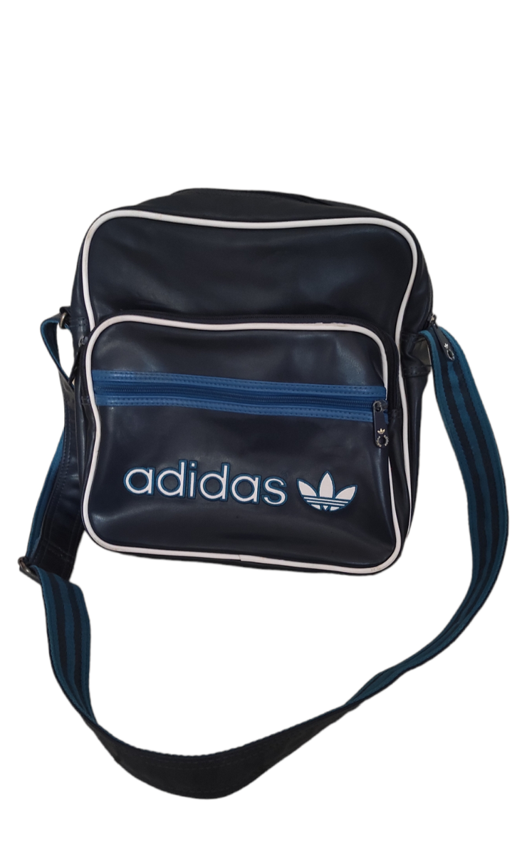 Vintage Adidas Originals Shoulder Messenger Blue Sling Bag