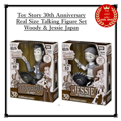 Toy Story 30th Anniversary Real Size Talking Figure Set Woody