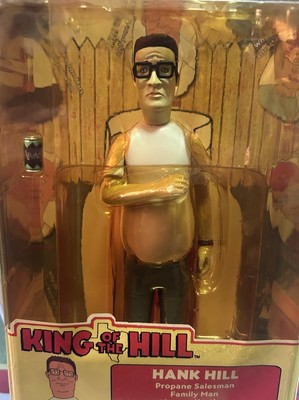 King of The Hill Hank Hill Action Figure by Toycom 2002 20th