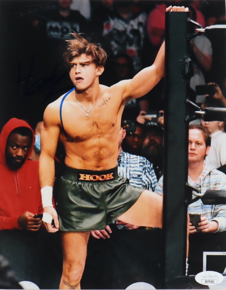 Hook (Tyler Senerchia) Autographed 8x10 JSA COA AEW All Elite