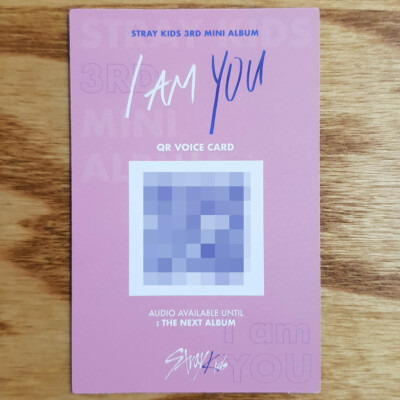 Seungmin Official Photocard Stray Kids 3rd Mini Album I am You