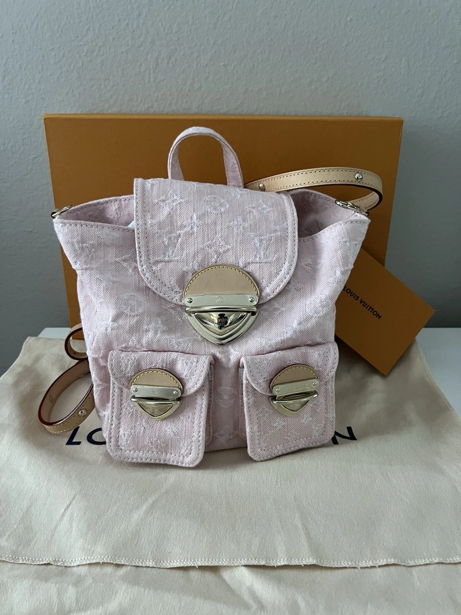 Louis Vuitton Denim Exterior Backpack Bags & Handbags for Women