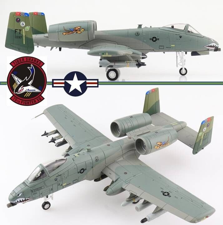 HobbyMaster 1/72 HA1333 A-10C Thunderbolt II USAF 75th FS Tiger